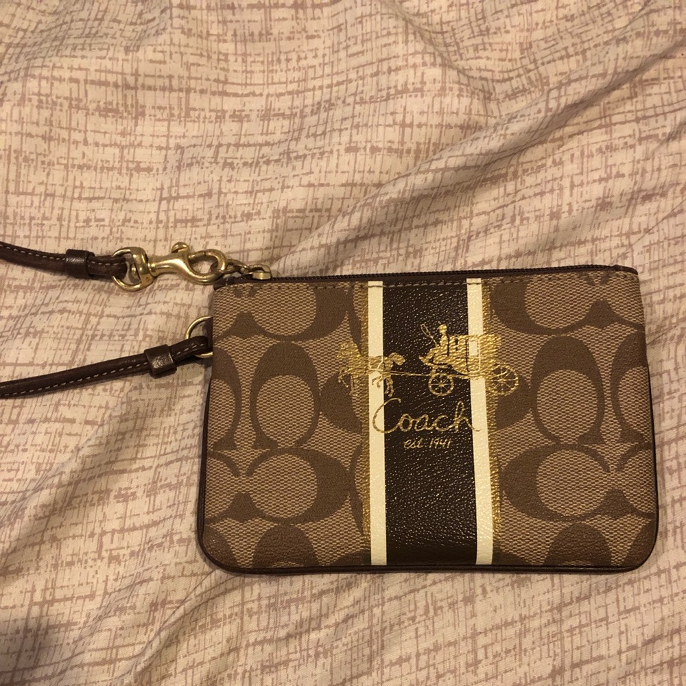 Coach wristlet